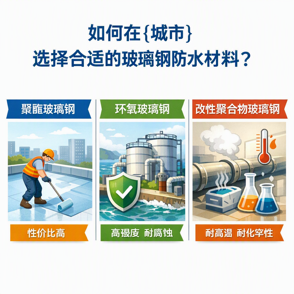 如何在达州选择合适的玻璃钢防水材料?