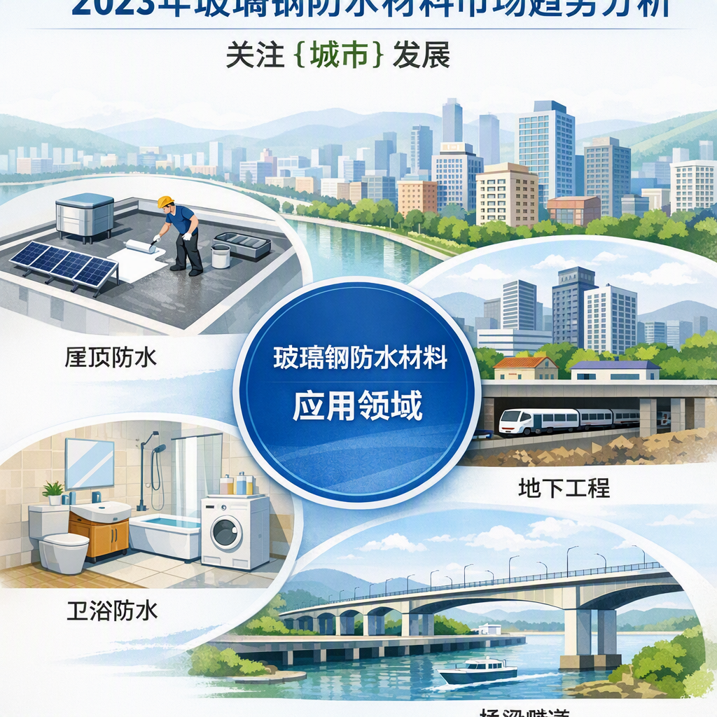 2023年玻璃钢防水材料市场趋势分析,关注 达州 发展