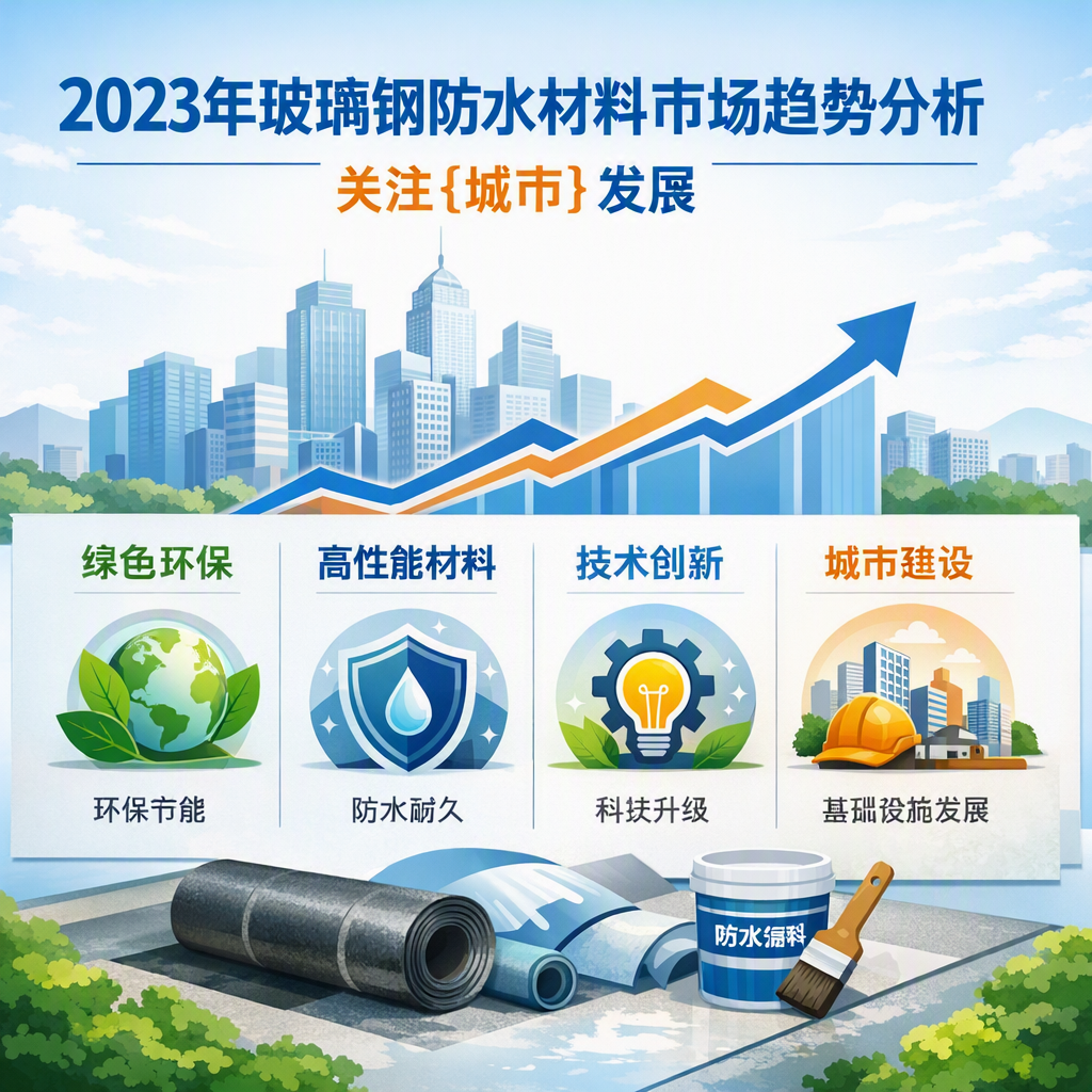 2023年玻璃钢防水材料市场趋势分析,关注 达州 发展