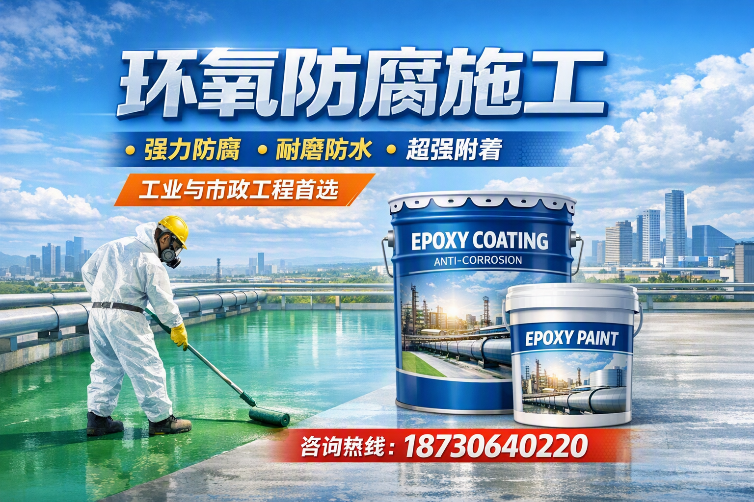 在 达州 进行环氧防腐施工的注意事项
