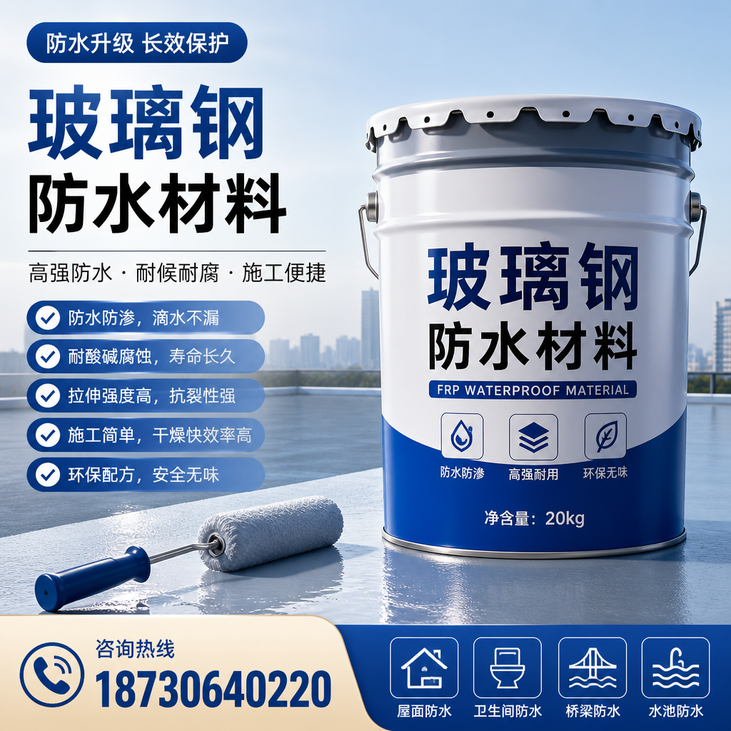 专家解析:玻璃钢防水材料的市场前景分析在 达州