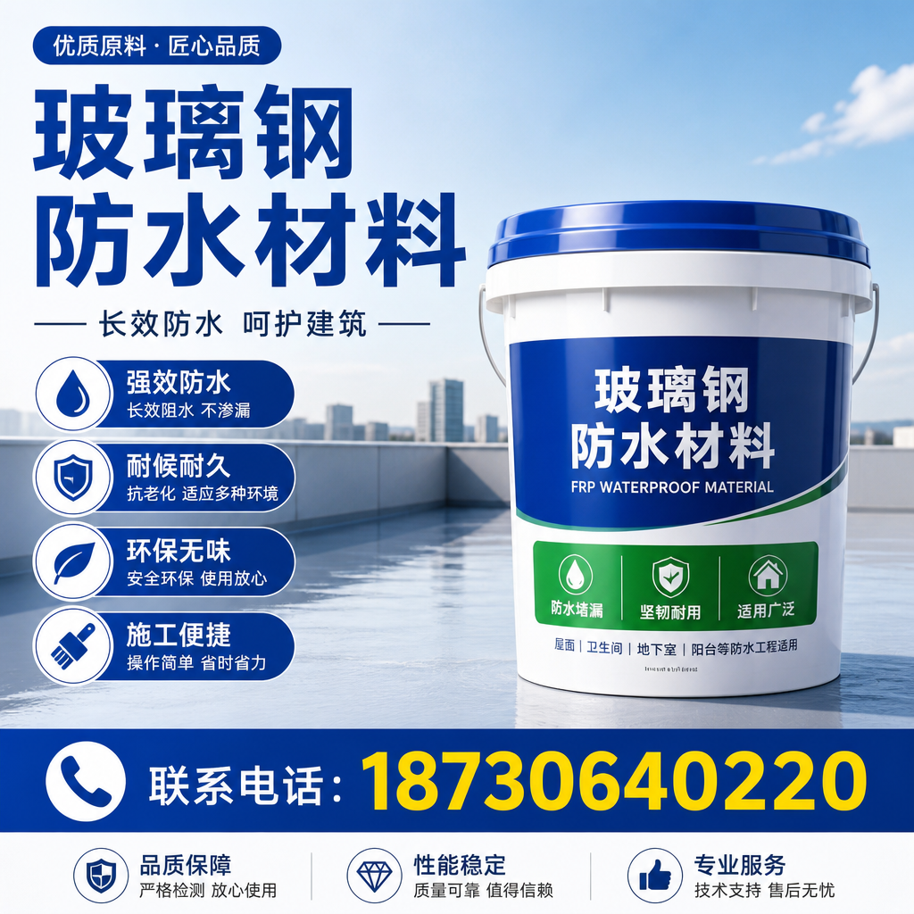 从零开始了解玻璃钢防水材料,达州 入门指南