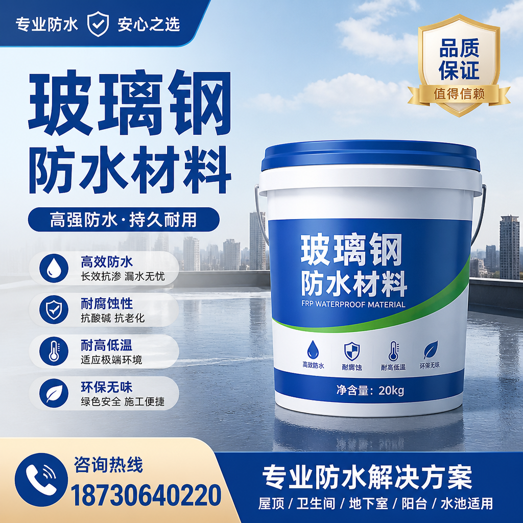 了解玻璃钢防水材料的市场趋势,达州 企业不可不知
