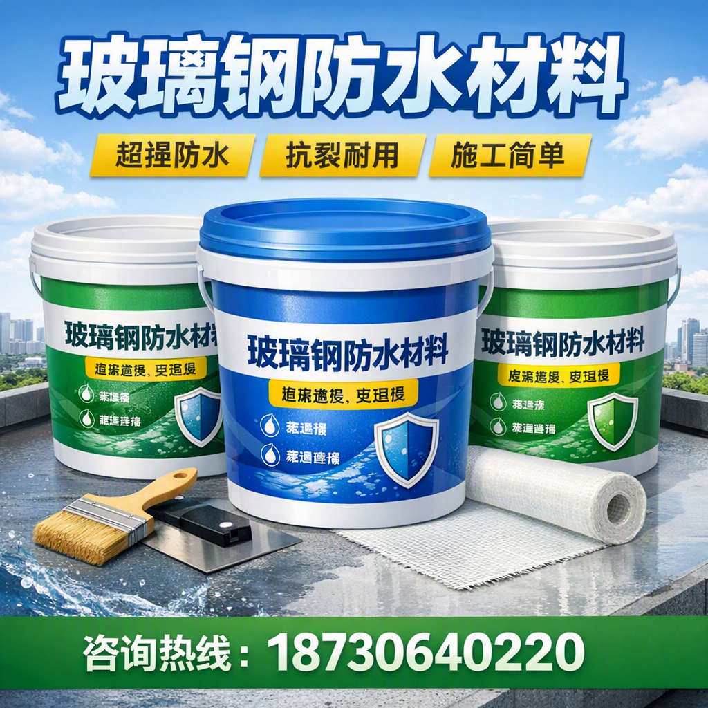 了解玻璃钢防水材料的市场趋势,达州 企业不可不知